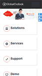 Mobile Screenshot of globaloutlook.com